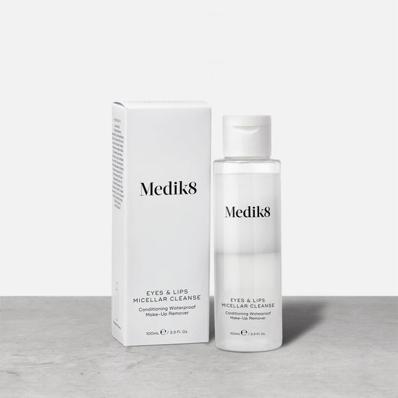 Eyes & Lips Micellar Cleanse™ by Medik8. Conditioning Waterproof Make-Up Remover.-17