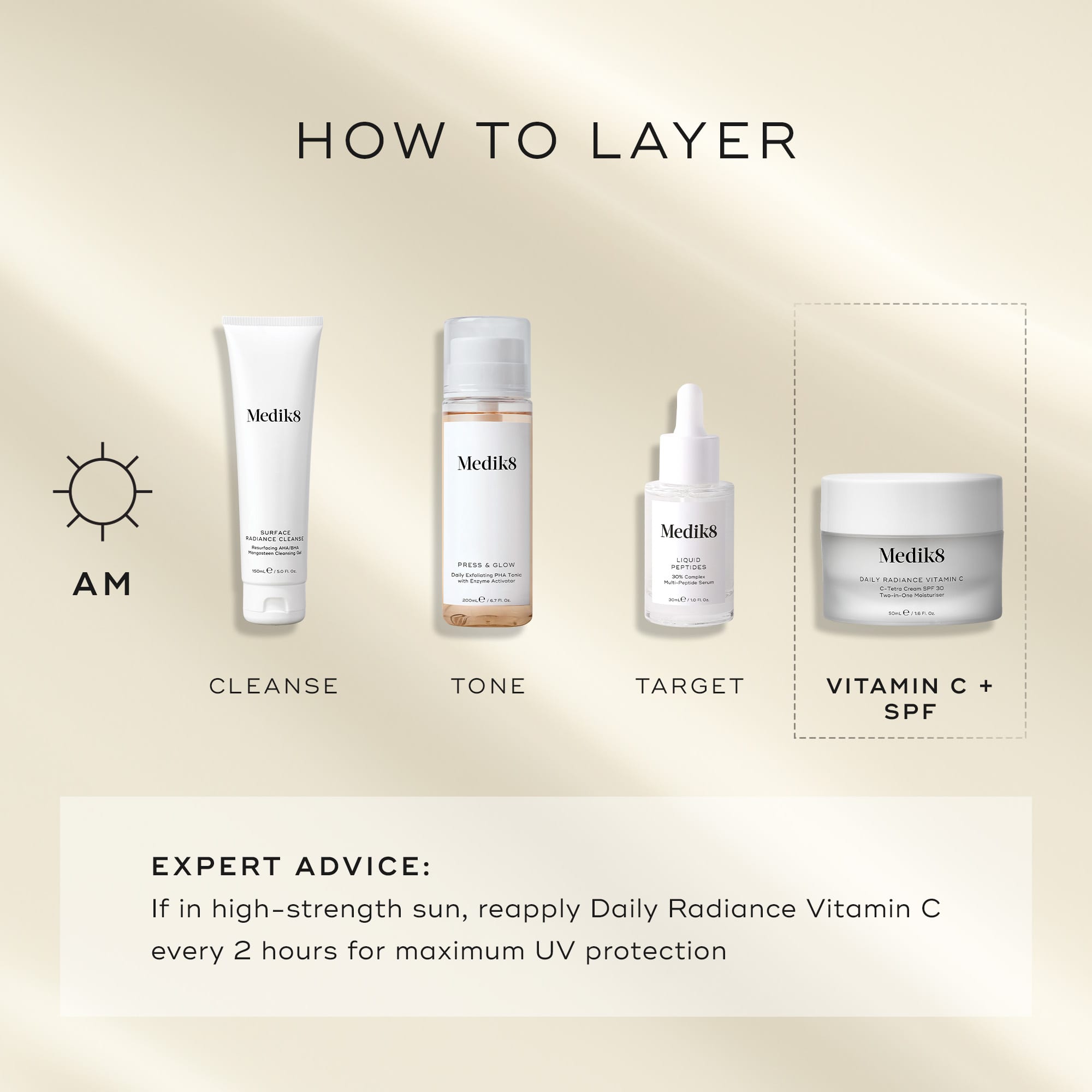 フェイスクリーム Medik8 Daily Radiance Vitamin C 50ml Medik8 | Results Without Compromise | Daily Radiance Vitamin