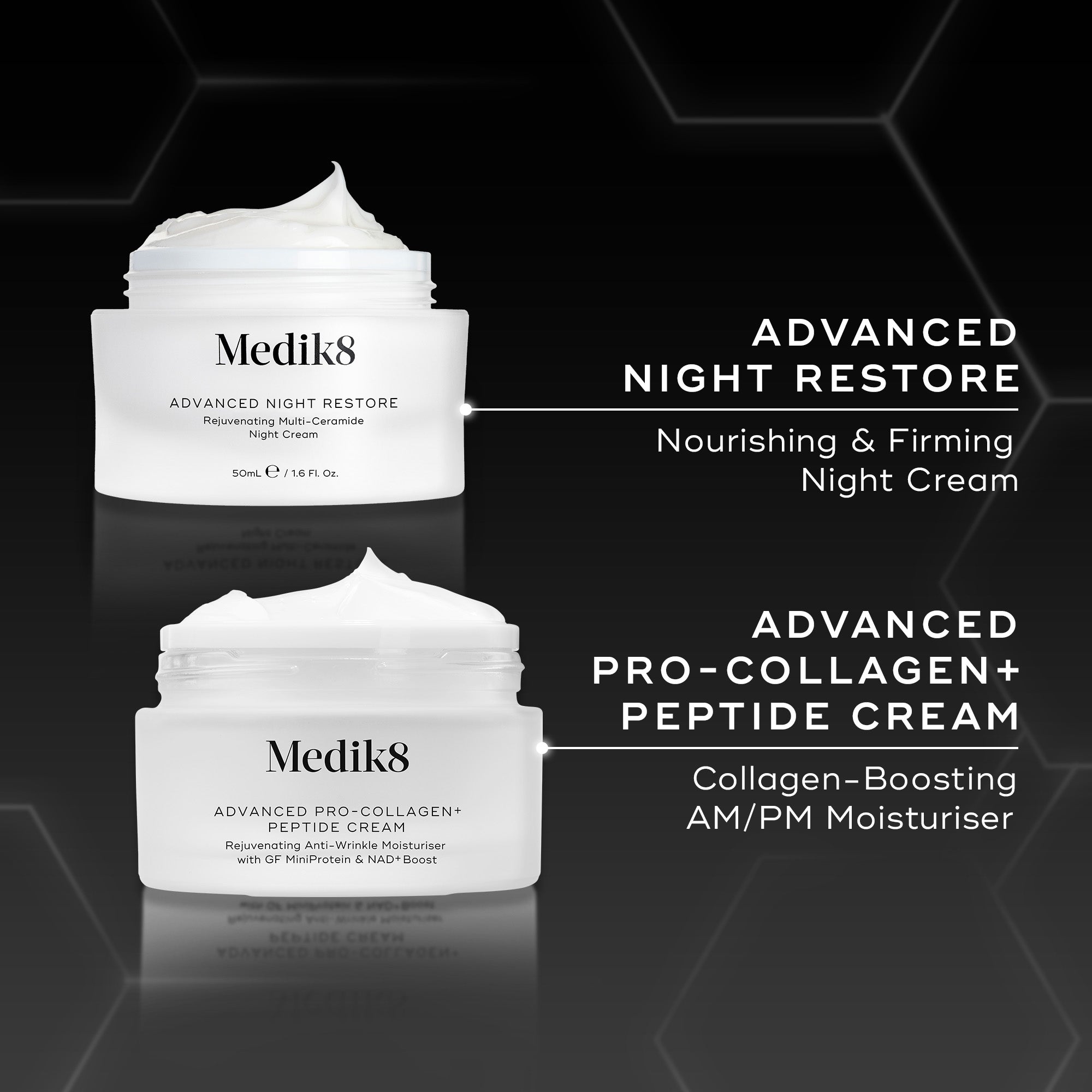 Advanced Pro-Collagen+ Peptide Cream – Medik8-INT