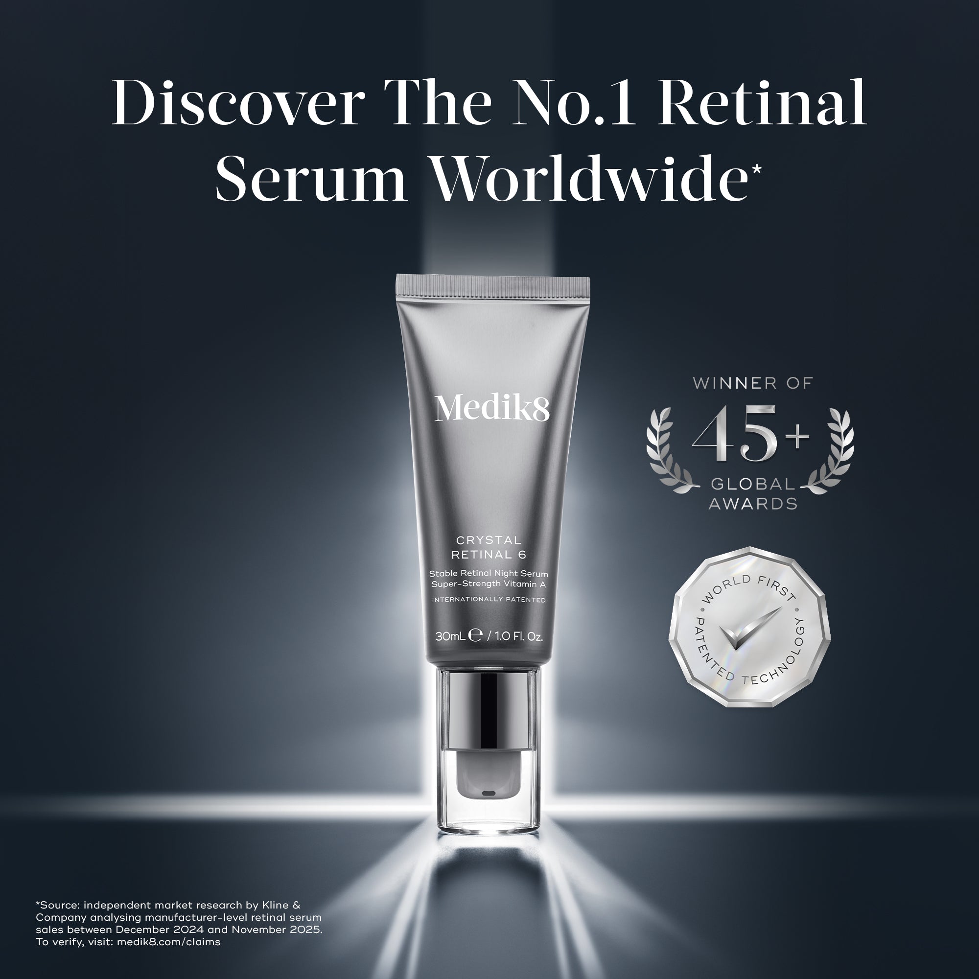 美容液 Medik8 CRYSTAL RETINAL 24 30mL Crystal Retinal® 1/3/6/10/20/24 | Vitamin A Serum 0.01-0.24